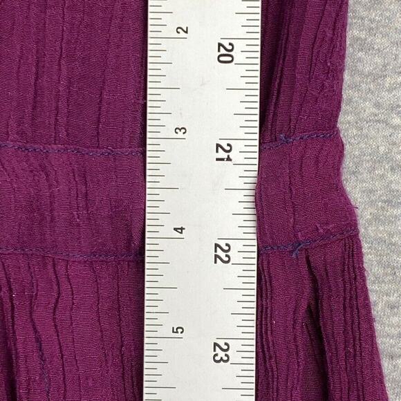 Matilda Jane Dress Womens Medium Burgundy Paint by Numbers Tawny Drop Waist Mini - Picture 15 of 16